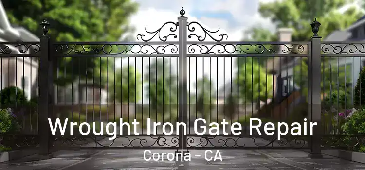  Wrought Iron Gate Repair Corona - CA
